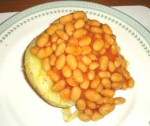 Baked beans on toast